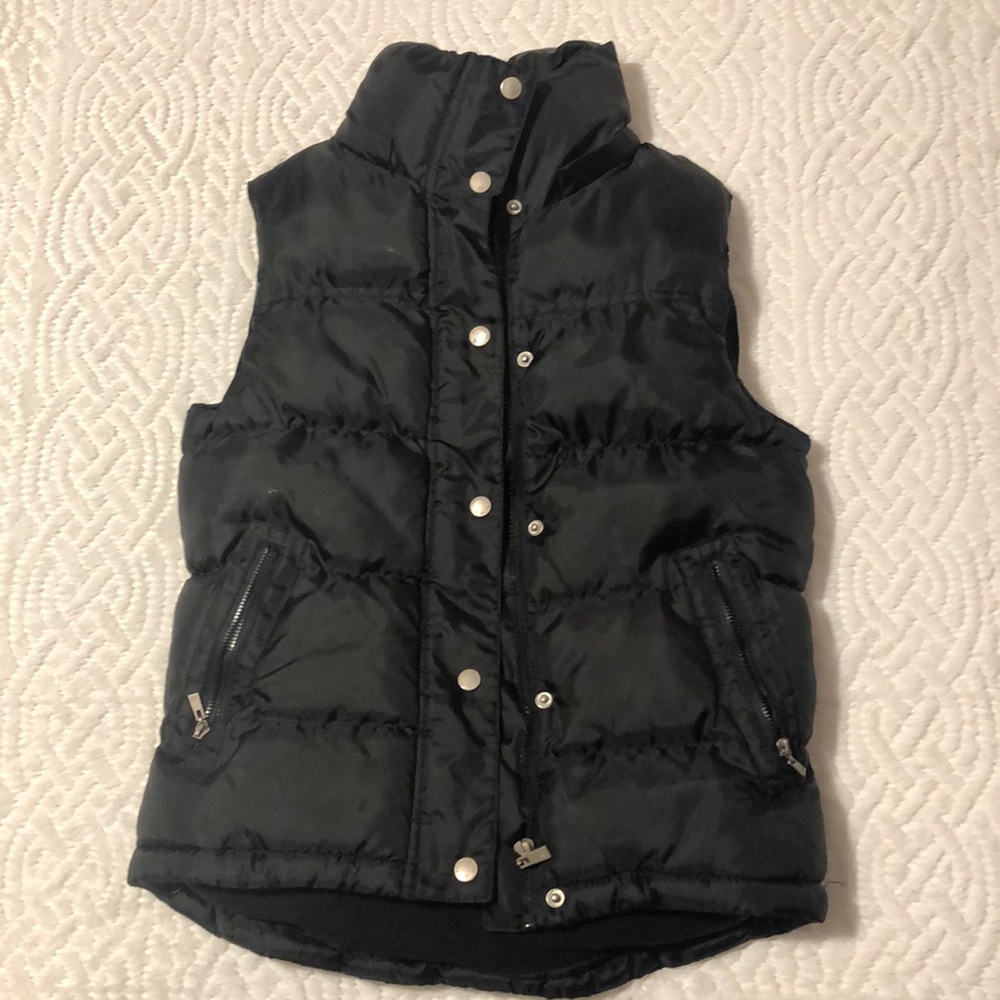 Black Puffer Vest